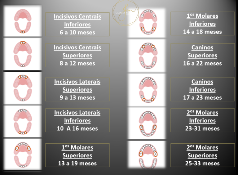 Quando os primeiros dentes nascem - Dra. Juliana Mattos Salvador Dente